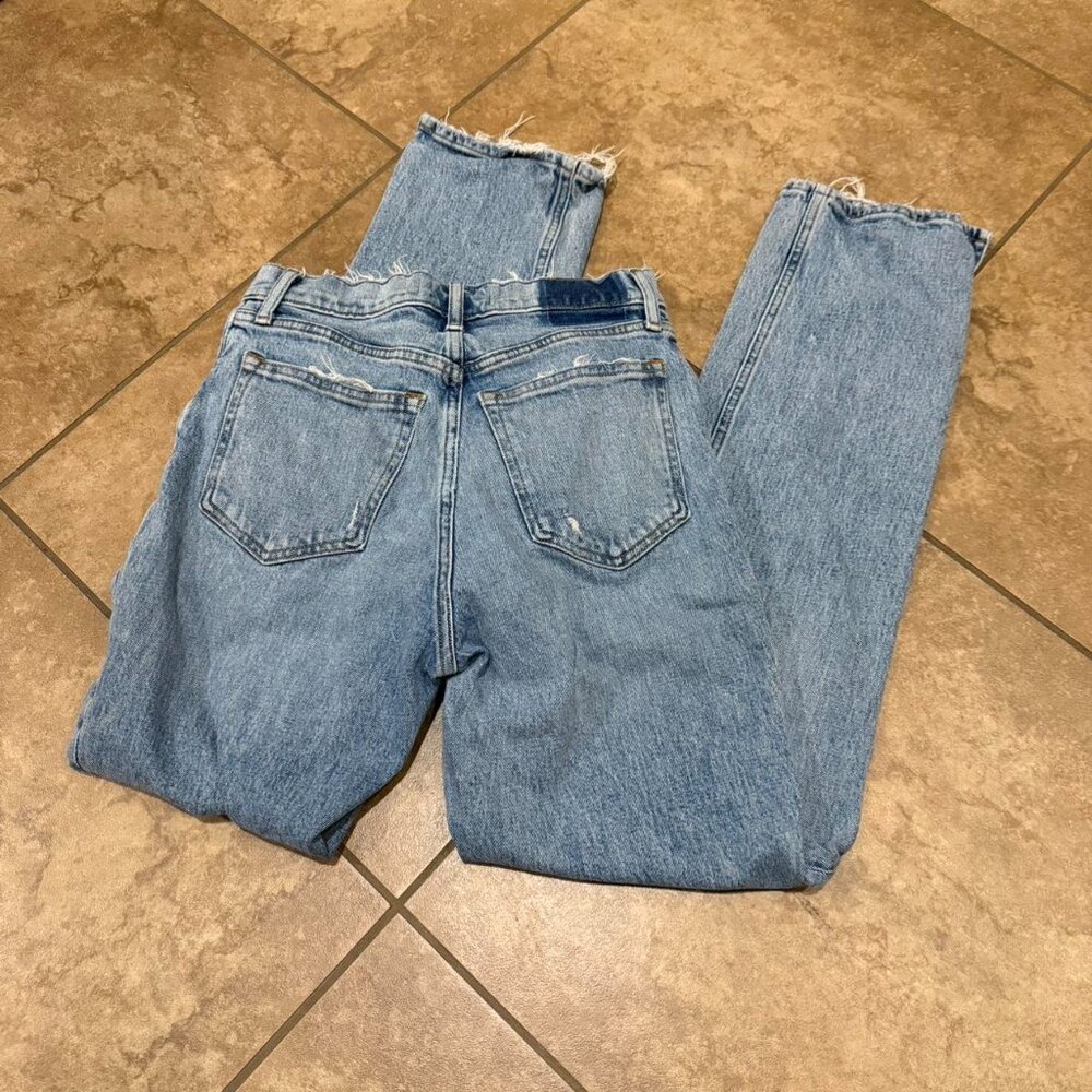 90s-inspired abercrombie and fitch denim ultra high rise fit - Picture 3 of 5